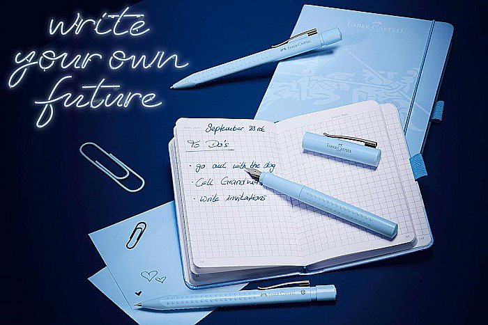 STILOU FABER-CASTELL GRIP 2010 M BLUE SKY FC140848 [4]