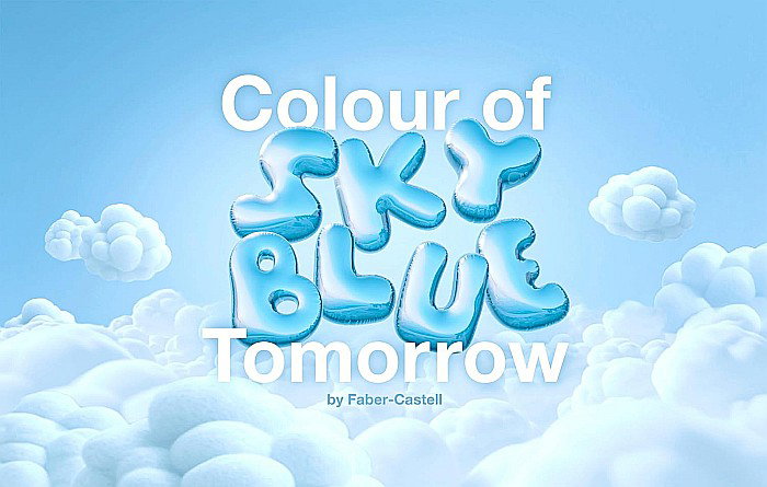STILOU FABER-CASTELL GRIP 2010 M BLUE SKY FC140848 [8]