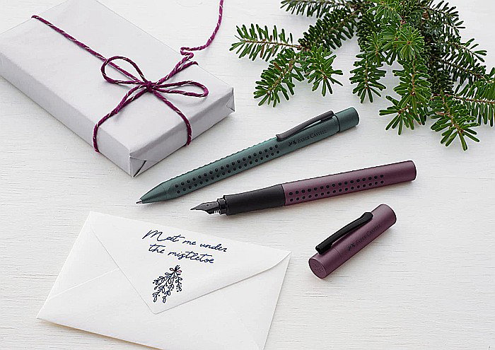 LEC STILOU FABER-CASTELL GRIP 2011 M FC140867 BERRY [6]