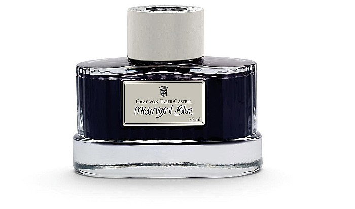 GRAF CALIMARA CERNEALA GRAF VON FABER-CASTELL 75ML, BLUE NIGHT GF141007 [1]