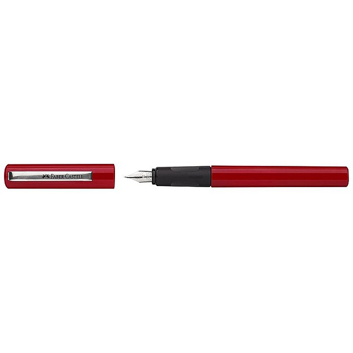 LEC STILOU SCOLAR ROSU SI 6 REZERVE FABER-CASTELL FC149812 [2]