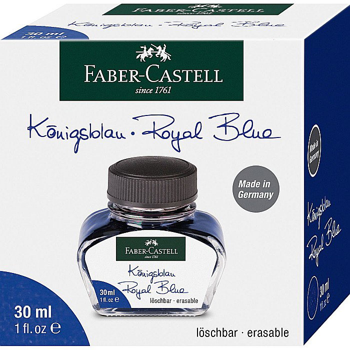LEC CALIMARA CERNEALA FABER-CASTELL 30ML ALBASTRU FC149839 [2]