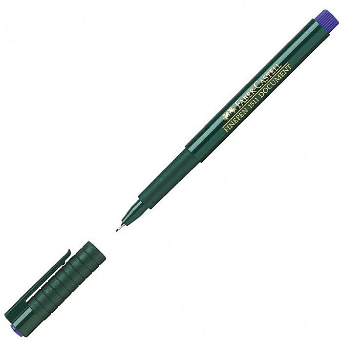 LEC FINELINER FABER-CASTELL FC151151 ALBASTRU 0.4MM [1]