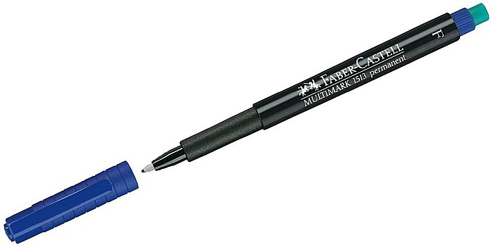 LEC MARKER FABER-CASTELL 1513 FC151351 F/ALBASTRU [1]