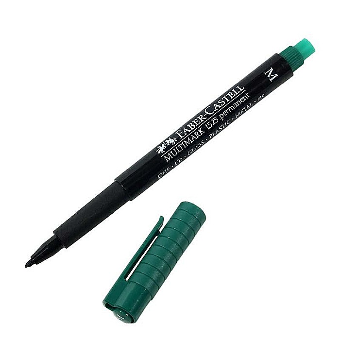 LEC MARKER FABER-CASTELL 1525 FC152563 M/VERDE [1]