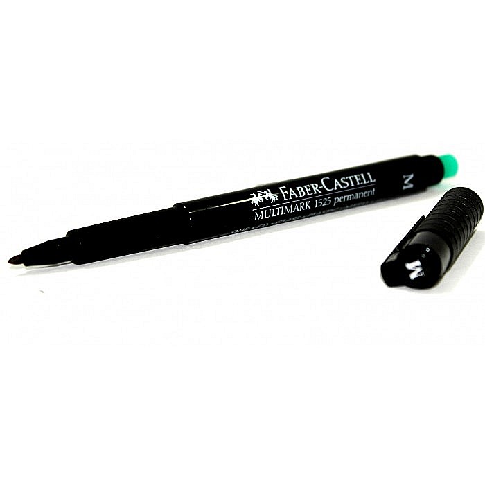 LEC MARKER FABER-CASTELL 1525 FC152599 M/ NEGRU [1]