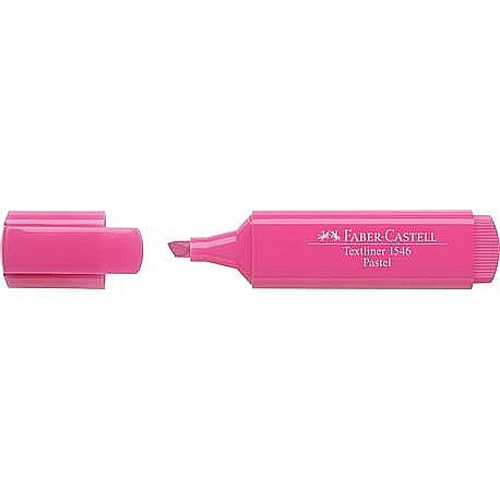 LEC TEXTMARKER FABER FC154654 ROZ PASTEL [1]
