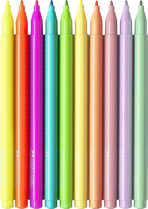 LEC CARIOCI FABER-CASTELL GRIP PASTEL SI NEON 10/SET FC155312 [3]
