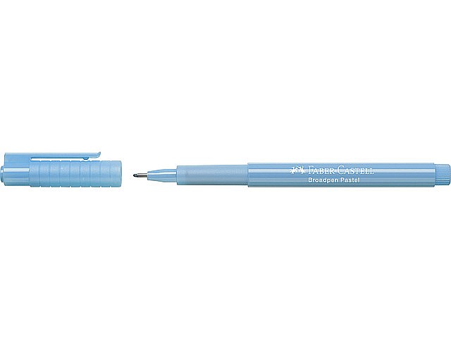 LEC FINELINER BROADPEN ALBASTRU PASTEL 0.8 MM FABER-CASTELL FC155458 [1]