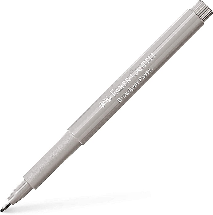 LEC FINELINER BROADPEN GRI PASTEL 0.8MM FABER-CASTELL FC155488 [1]