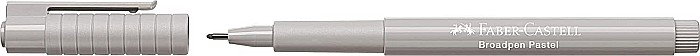 LEC FINELINER BROADPEN GRI PASTEL 0.8MM FABER-CASTELL FC155488 [2]