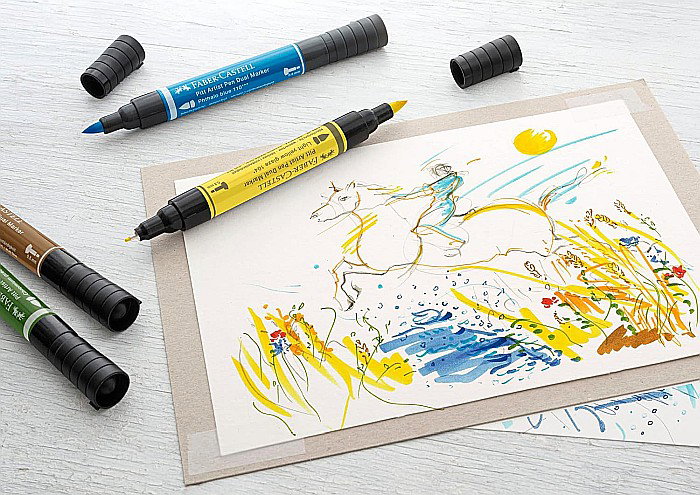 PITT ARTIST PEN DUAL MARKER SET 30 BUCATI FABER-CASTELL FC162030SD [4]
