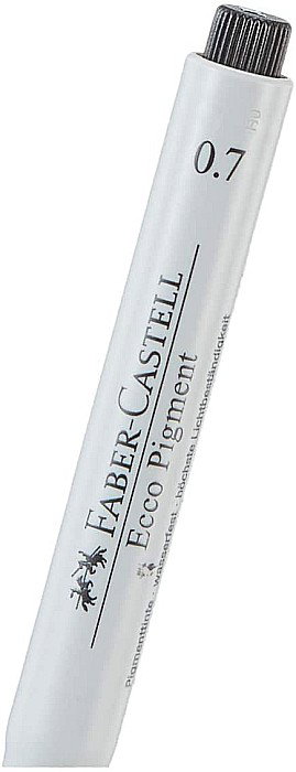 LEC ECCO PIGMENT FABER FC166799 0.7MM NEGRU [4]