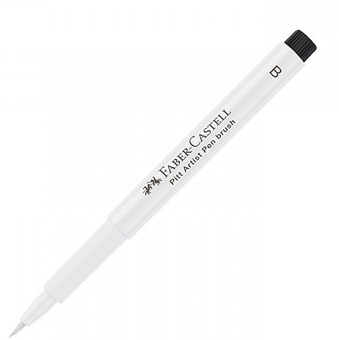 LEC PITT ARTIST PEN FABER CASTELL 101 WHITE FC167401 [1]