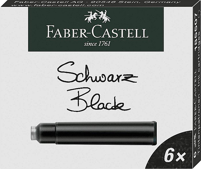 LEC PATROANE CERNEALA FABER-CASTELL MICI NEGRU 6/SET FC185507 [1]