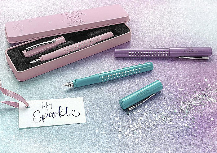 LEC STILOU FABER- CASTELL M SPARKLE ROSE METALIC  FC201515 [6]