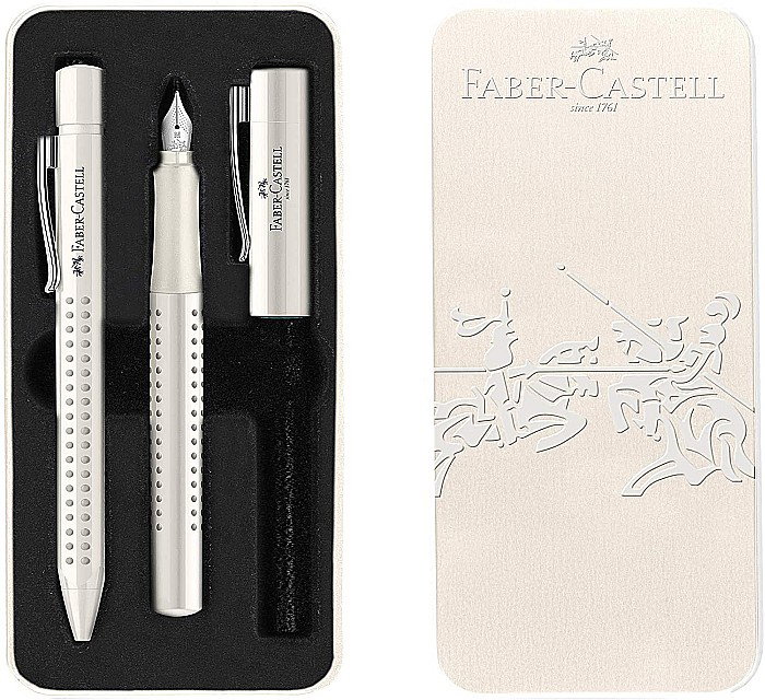 LEC SET FABER-CASTELL STILOU  M + PIX GRIP 2010 FC201527 ALB COCOS [2]