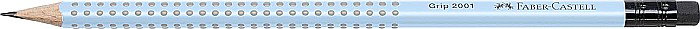 LEC CREION GRAFIT B GRIP 2001 FABER-CASTELL CU RADIERA FC217274 BLUE SKY [2]