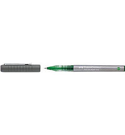 LEC ROLLER DOCUMENTE FABER-CASTELL FREE INK 0.7MM VERDE FC348163 [3]
