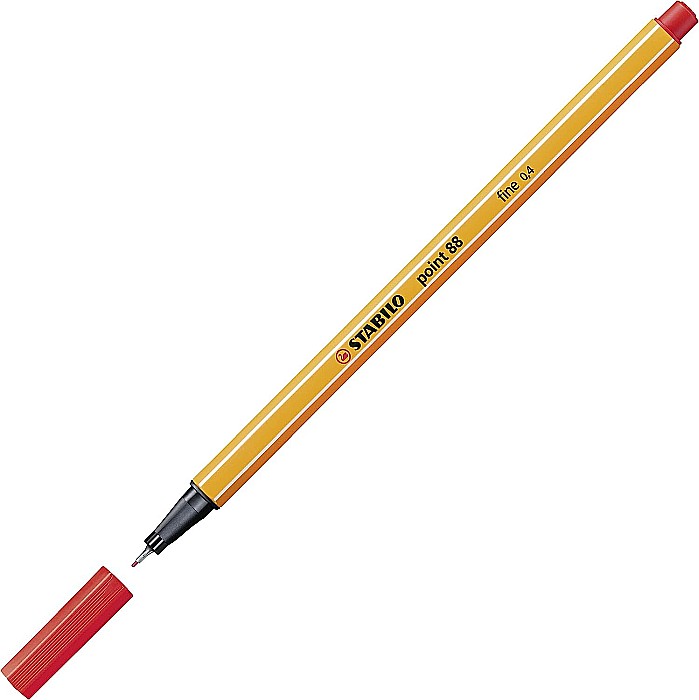 STABILO LINER POINT 88 0.4MM ROSU 88/40 0358840A [2]