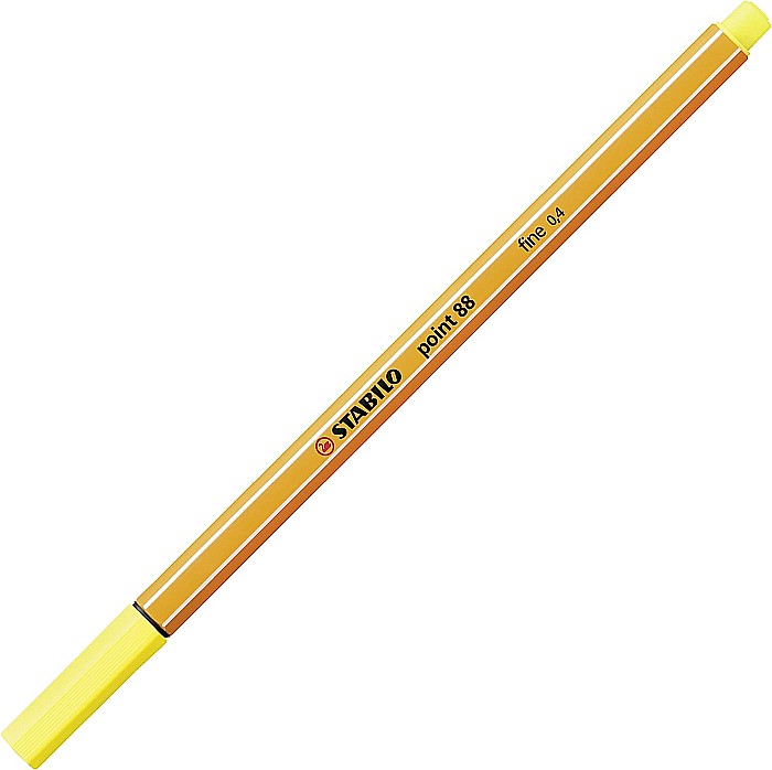STABILO LINER POINT 88 0.4MM GALBEN LAMAI 88/24 0358824A [1]