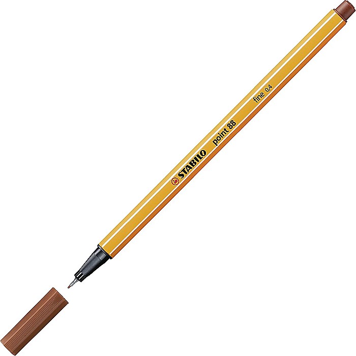 STABILO LINER POINT 88 0.4MM MARO DESCHIS 88/38 0358838A [2]