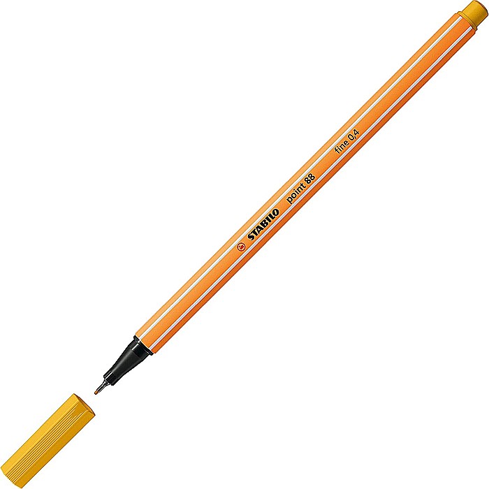 STABILO LINER POINT 88 0.4MM GALBEN INCHIS 88/87A 0358887A [1]