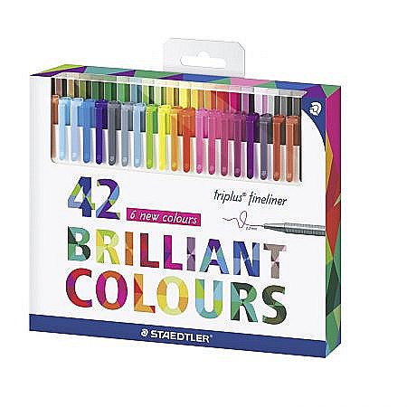 GRI FINELINER STAEDTLER TRIPLUS 0.3 MM 42/SET 334-C42 [1]