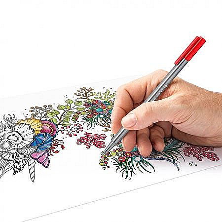 GRI FINELINER STAEDTLER TRIPLUS 0.3 MM 42/SET 334-C42 [4]