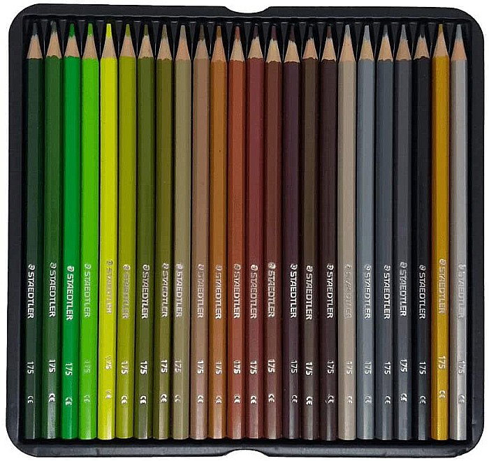 GRI CREION COLOR HEXAGONAL STAEDTLER 72/SET CUTIE METALICA ST-175-M72 [3]