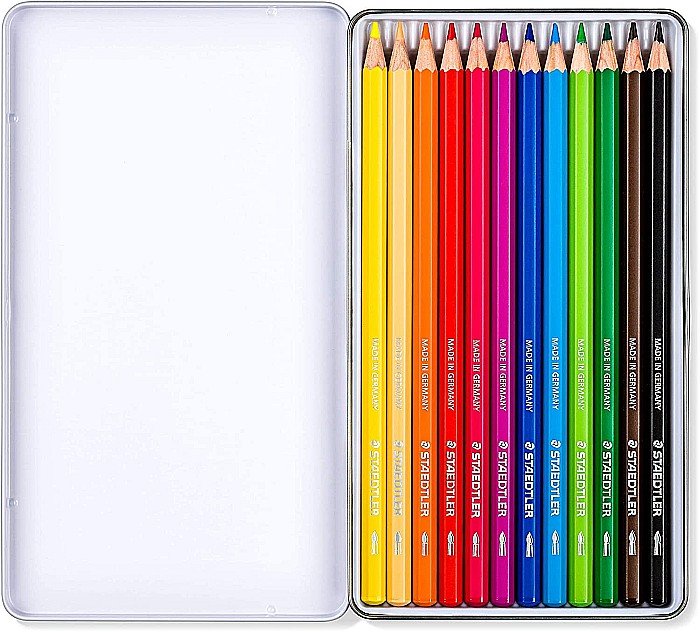 GRI CREIOANE COLORATE AQUARELL STAEDTLER 12/SET CUTIE METALICA ST-14610C-M12 [2]