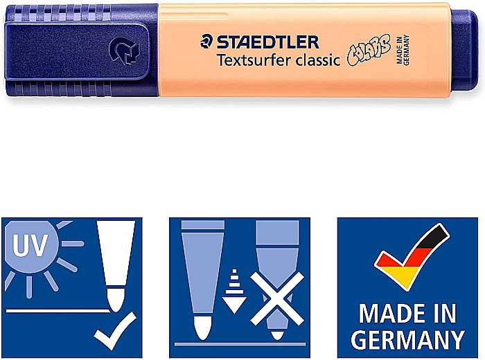 GRI TEXTMARKER STAEDTLER 364CWP6PA 6/SET PASTEL [4]