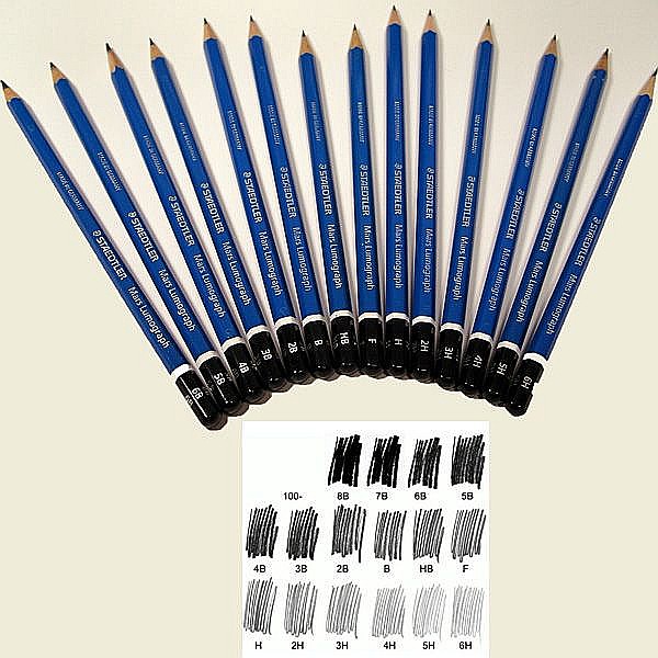 GRI CREION STAEDTLER LUMOGRAPH 100 2B [2]