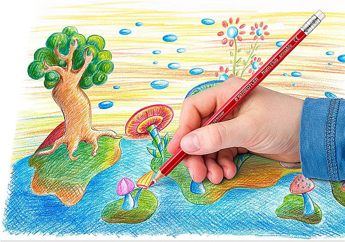 GRI CREIOANE COLORATE STAEDTLER 24/SET CU RADIERA 14450NC24 [4]