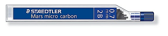 GRI MINA CREION STAEDTLER 0.7MM 2B MARS MICRO CARBON 12/SET [1]