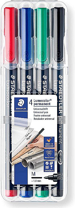 GRI MARKER STAEDTLER 317WP4 4/SET M [1]