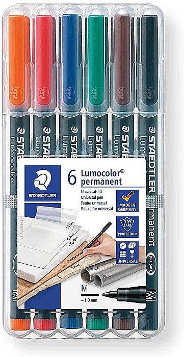 GRI MARKER STAEDTLER 317WP6 6/SET M [1]