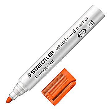 GRI MARKER STAEDTLER WHITEBOARD 351-4 PORTOCALIU [1]