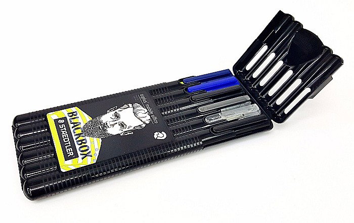 GRI SET INSTRUMENTE STAEDTLER TRIPLUS 6/SET BLACK BOX 34SB6B [3]
