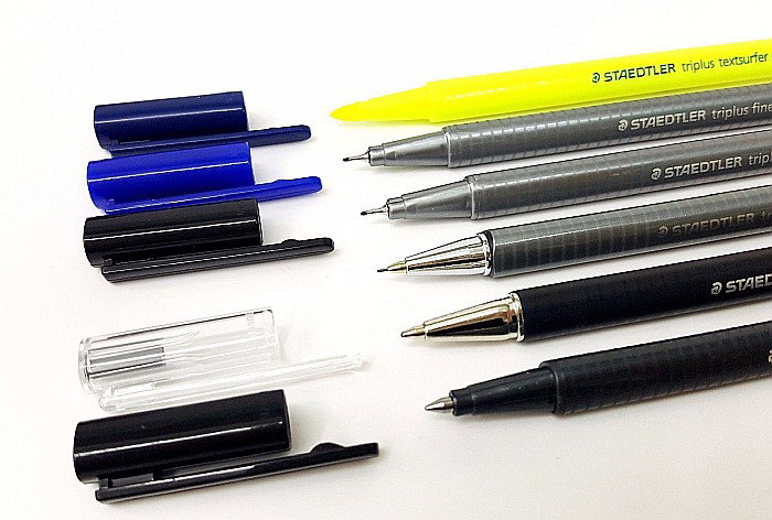 GRI SET INSTRUMENTE STAEDTLER TRIPLUS 6/SET BLACK BOX 34SB6B [8]