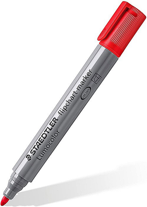 GRI MARKER STAEDTLER FLIPCHART 356WP4 4/SET [3]