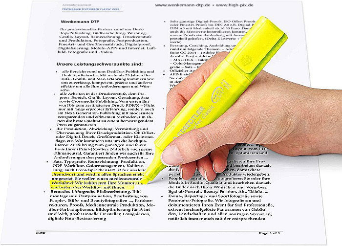 GRI TEXTMARKER STAEDTLER 364PWP4 4/SET [4]