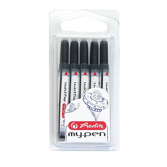 HE PATROANE CERNEALA HERLITZ MYPEN 5/SET ALBASTRU 10999852 [1]