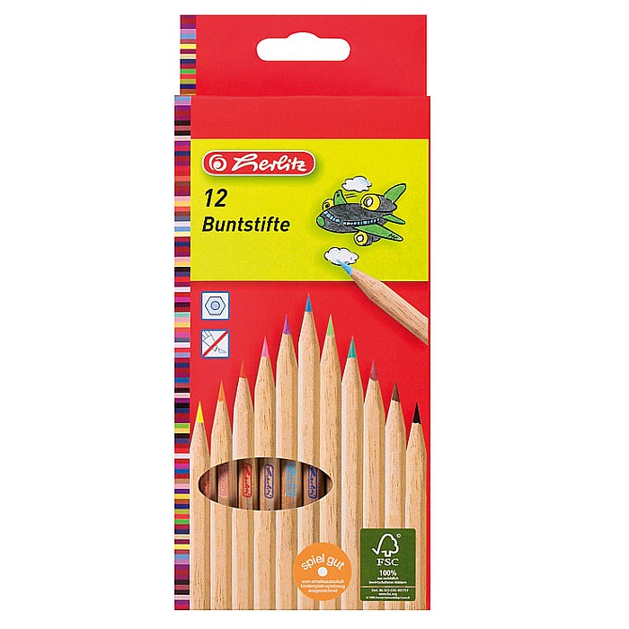 HE CREIOANE COLORATE 12/SET NATUR HERLITZ 8660086 [1]