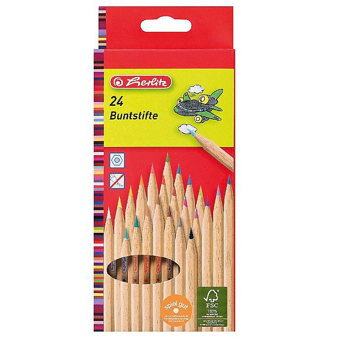 HE CREIOANE COLORATE 24/SET NATUR HERLITZ 8660524 [1]