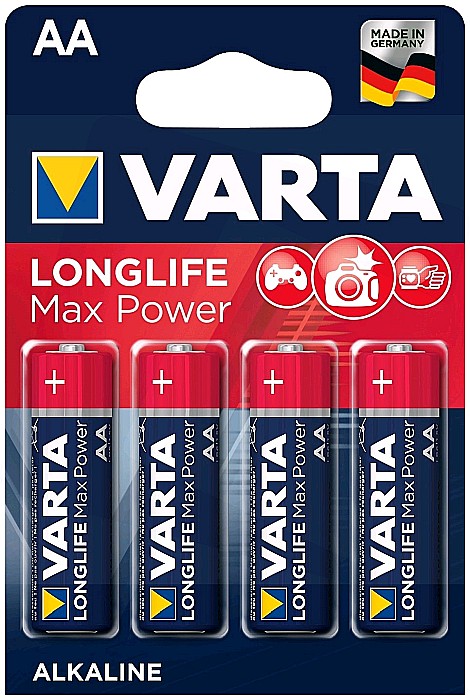 STA BATERII VARTA AA ALKALINE LONGLIFE MAX POWER 4/SET 4706/4 [1]