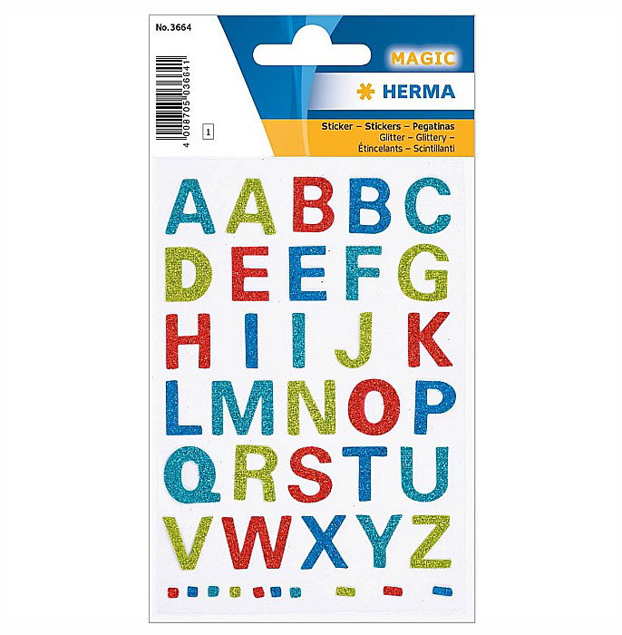 TOR STICKER LITERE SCLIPICI HERMA 3664 [1]