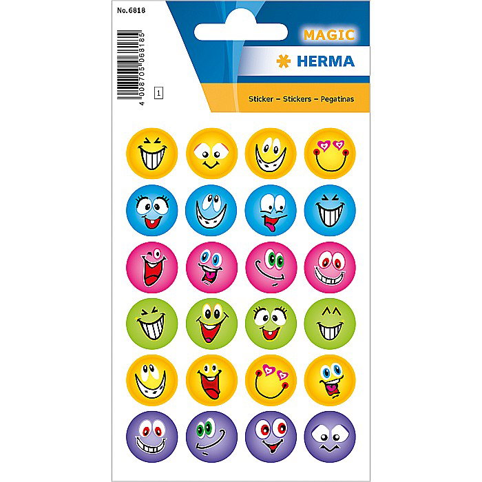 TOR STICKER FACES GLITTER 6818 [1]