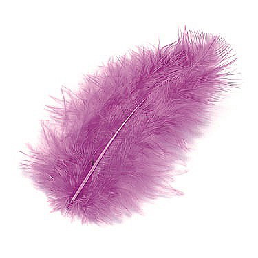 KP PENE DECOR MARABOU 10CM 15/SET VIOLET 6619282 [1]