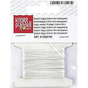 KP FIR ELASTIC 0.8MM X 5M TRANSPARENT 2220100 [2]